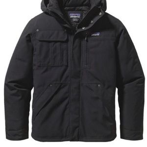 Patagonia Black Hooded Insulated Jacket